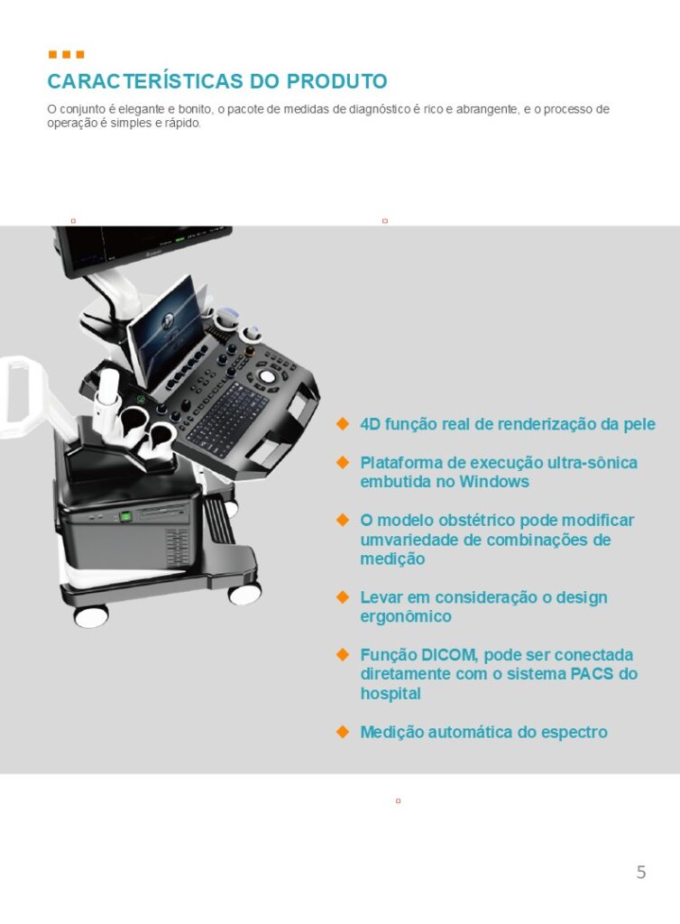 Sistema de ultrassom inteligente DW T30