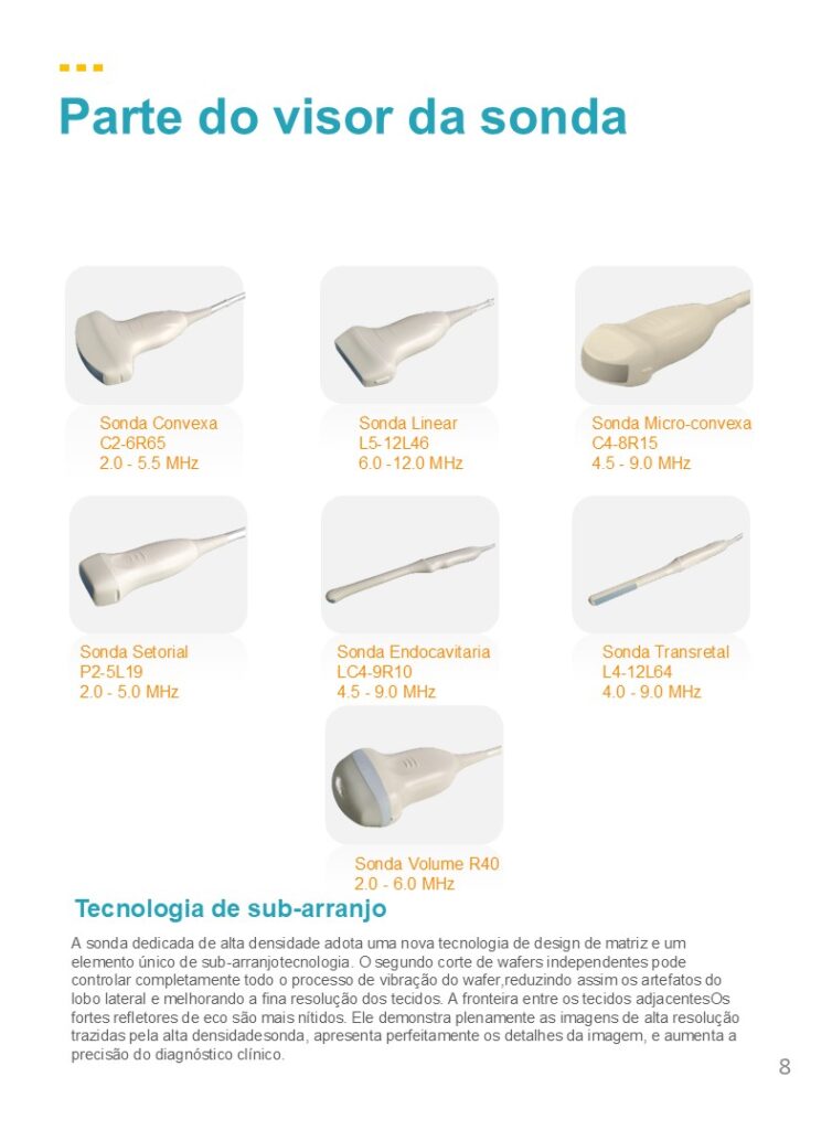 Sistema de ultrassom inteligente DW T30