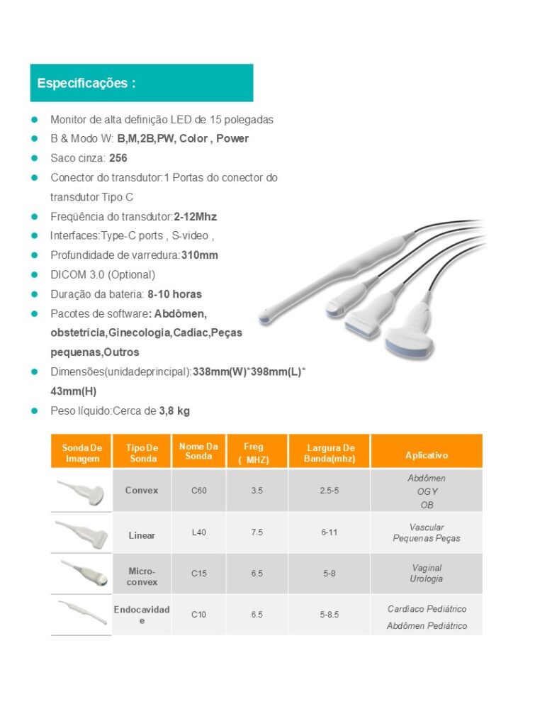Sistema de ultrassom