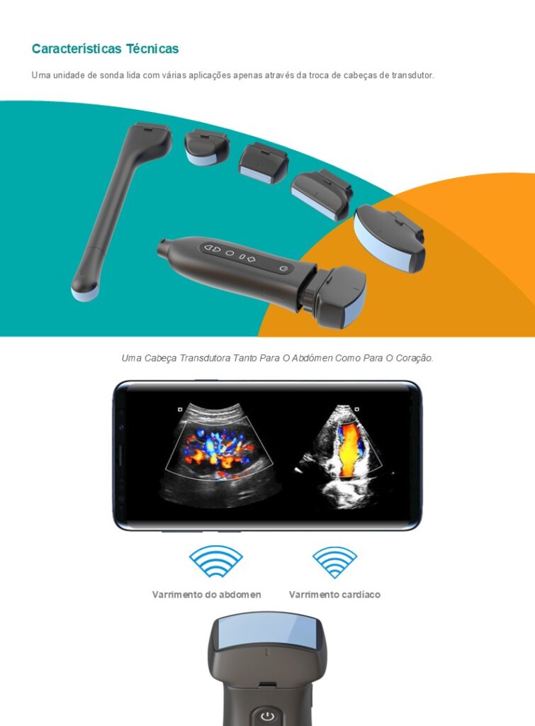 Sistema de ultrassom de bolso