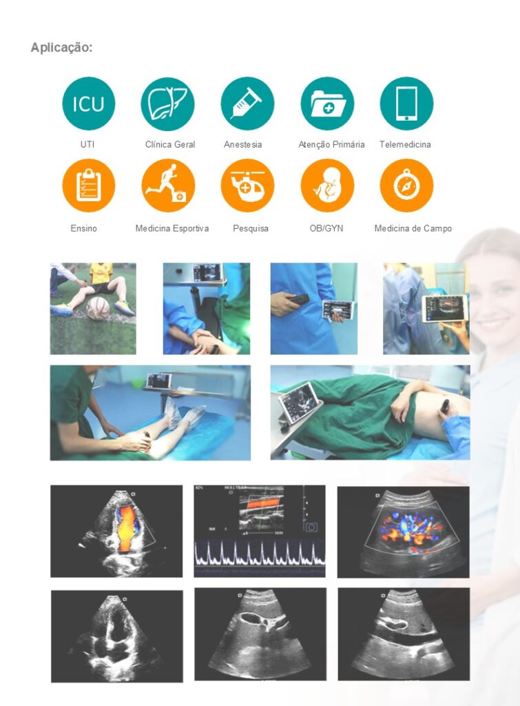 Sistema de ultrassom de bolso